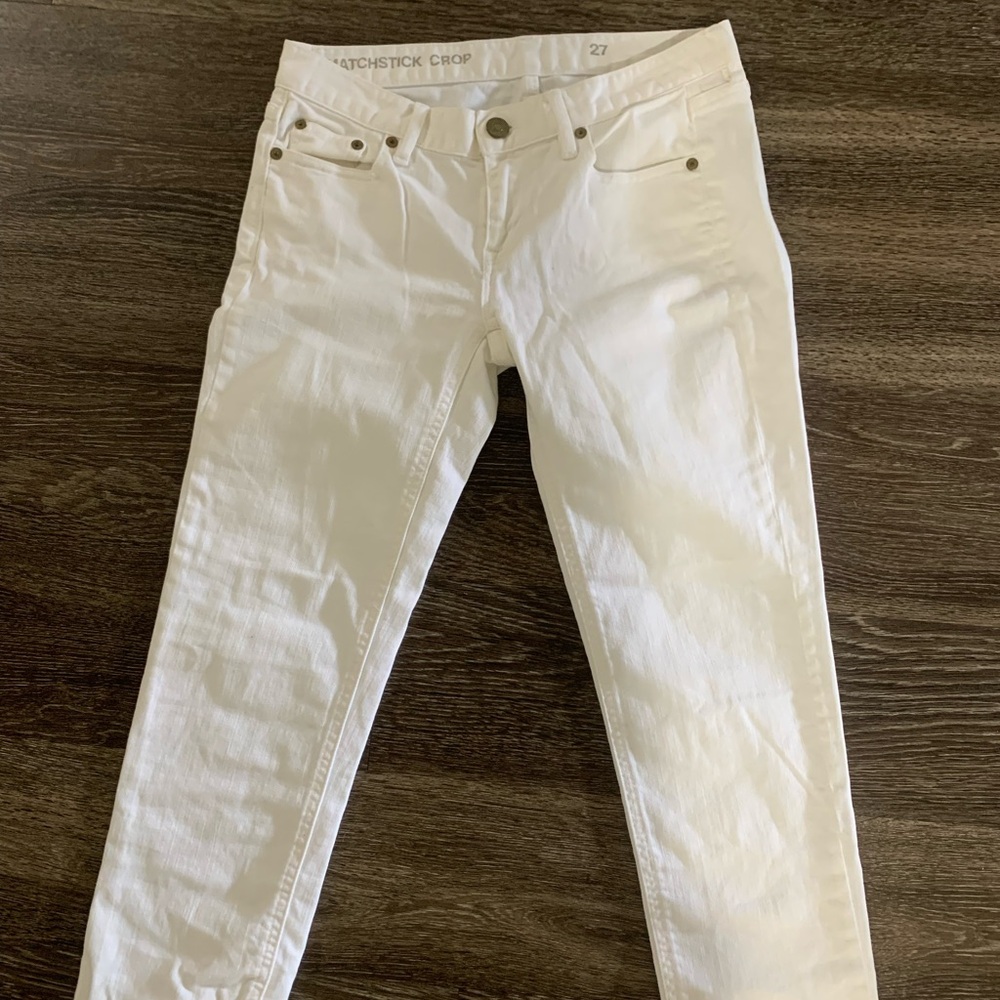 J. Crew Women's Cream Ankle & Cropped Jeans